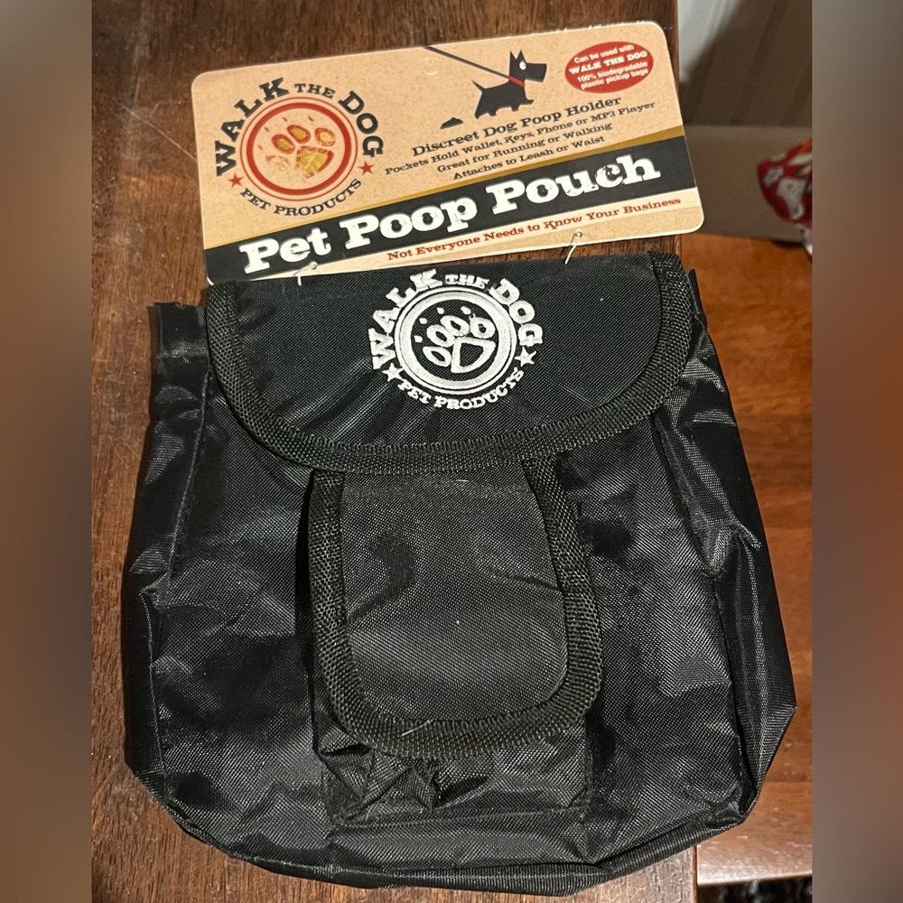 Pet Poop Pouch - Black